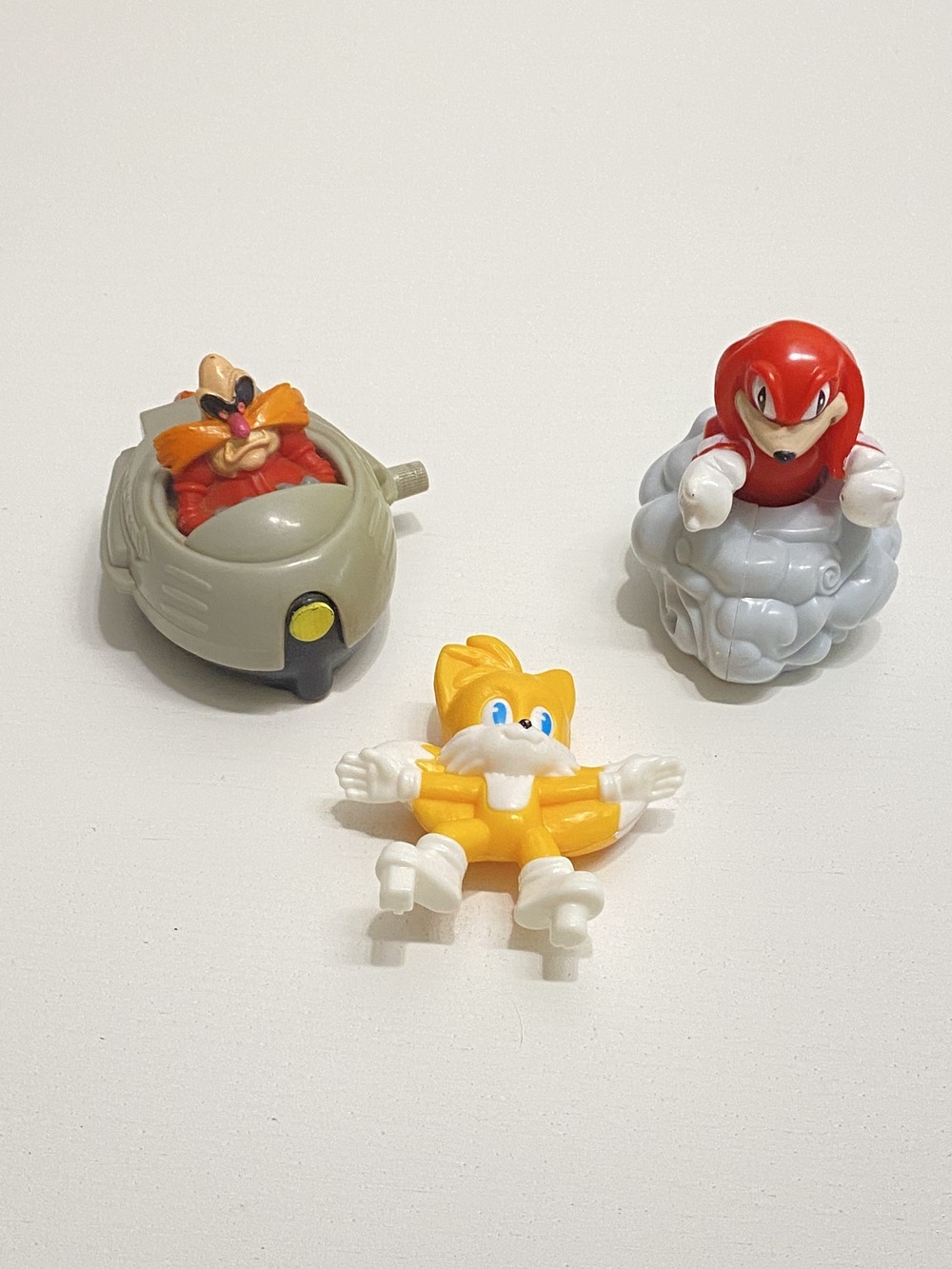 Vintage 1993 SEGA Sonic the Hedgehog 3 McDonald's Happy Meal Toy Lot